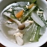 チシャ＆大根のスープ